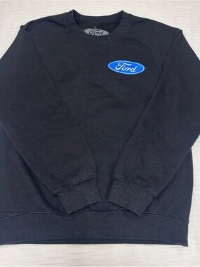 Ford Mustang Black Sweatshirt Crewneck S